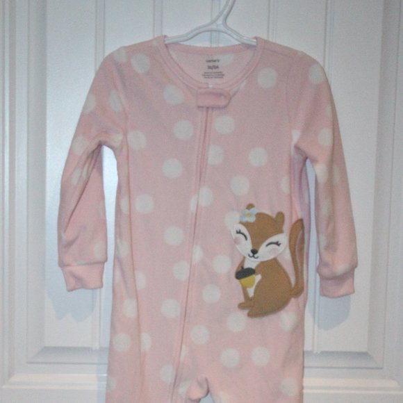 3/$20 🏷 Carters Fleece Sleeper Size 3T - Picture 2 of 3
